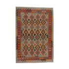 Kilim afgański Chobi 205x295 ręcznie tkany kilim etniczny