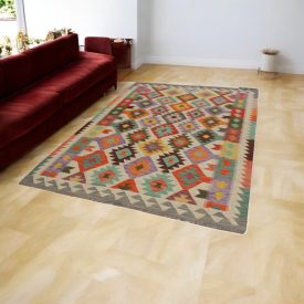   Dywan Kilim etniczny Chobi 175x247 ręcznie tkany dywan Kelim