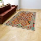 Kilim afgański Chobi 165x253 dywan Kilim ręcznie tkany