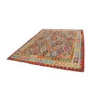 Ręcznie tkany kilim Chobi 207x290 – z wełny, z Afganistanu