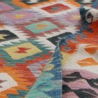 Kilim wełniany Chobi 198x296 – ręcznie tkany z Afganistanu
