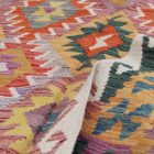 Ręcznie tkany kilim Chobi 202x286 – z wełny, z Afganistanu
