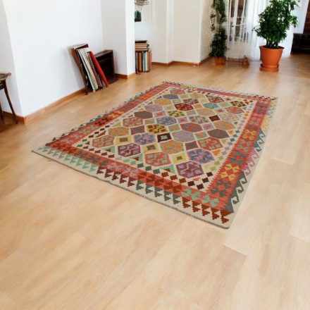 Ręcznie tkany Kilim 202x295 Dywan Kilim Maimana