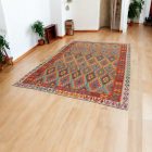 Etniczny dywan kilim Chobi 202x295 – ręcznie tkany z Afganistanu