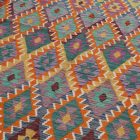 Dywan Kilim etniczny Chobi 202x295 ręcznie tkany dywan Kelim