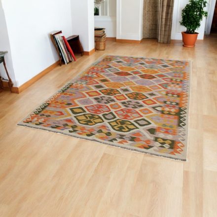 Dywan Kilim wełniany Chobi 189x293 ręcznie tkany Kilim afgański