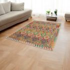 Dywan Kilim wełniany Chobi 203x300 ręcznie tkany Kilim afgański