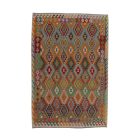 Kilim wełniany Chobi 203x300 – ręcznie tkany z Afganistanu