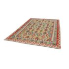 Kilim ręcznie tkany Chobi 196x296 dywan Kilim wełniany afgański
