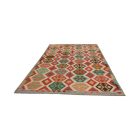 Kilim afgański Chobi 201x308 ręcznie tkany kilim etniczny