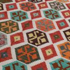Kilim afgański Chobi 201x308 ręcznie tkany kilim etniczny