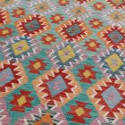 Kilim afgański Chobi 200x295 ręcznie tkany kilim etniczny