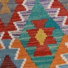 Kilim afgański Chobi 200x295 ręcznie tkany kilim etniczny