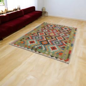 Kilim afgański Chobi 179x254 ręcznie tkany kilim etniczny
