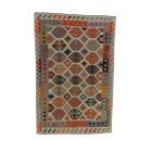 Kilim wełniany Chobi 193x299 – ręcznie tkany z Afganistanu