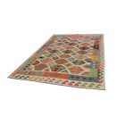 Dywan Kilim wełniany Chobi 193x299 ręcznie tkany Kilim afgański