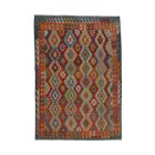 Kilim afgański Chobi 204x290 dywan Kilim ręcznie tkany