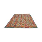 Kilim afgański Chobi 204x290 dywan Kilim ręcznie tkany