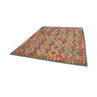 Kilim afgański Chobi 204x290 dywan Kilim ręcznie tkany