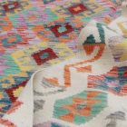 Ręcznie tkany kilim Chobi 202x291 – z wełny, z Afganistanu