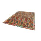 Etniczny dywan kilim Chobi 200x296 – ręcznie tkany z Afganistanu