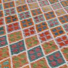 Kilim afgański Chobi 207x292 dywan Kilim ręcznie tkany