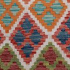 Kilim afgański Chobi 207x292 dywan Kilim ręcznie tkany