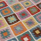 Chobi dywan Kilim 196x302 ręcznie tkany kelim wełniany