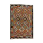 Kilim afgański Chobi 205x301 dywan Kilim ręcznie tkany