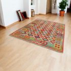 Kilim afgański Chobi 201x298 ręcznie tkany kilim etniczny