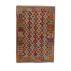 Kilim afgański Chobi 201x298 ręcznie tkany kilim etniczny