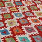 Kilim afgański Chobi 201x298 ręcznie tkany kilim etniczny