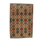Dywan Kilim etniczny Chobi 206x304 ręcznie tkany dywan Kelim
