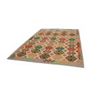 Dywan Kilim etniczny Chobi 206x304 ręcznie tkany dywan Kelim