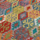Kilim afgański Chobi 205x295 dywan Kilim ręcznie tkany
