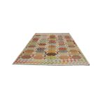 Ręcznie tkany kilim Chobi 212x294 – z wełny, z Afganistanu