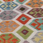 Etniczny dywan kilim Chobi 204x304 – ręcznie tkany z Afganistanu