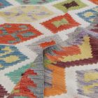 Etniczny dywan kilim Chobi 204x304 – ręcznie tkany z Afganistanu
