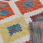 Etniczny dywan kilim Chobi 204x304 – ręcznie tkany z Afganistanu