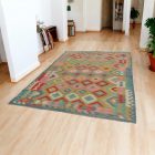Dywan Kilim wełniany Chobi 203x298 ręcznie tkany Kilim afgański