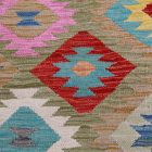 Dywan Kilim wełniany Chobi 203x298 ręcznie tkany Kilim afgański