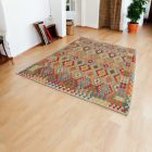 Kilim afgański Chobi 200x308 ręcznie tkany kilim etniczny