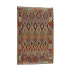 Kilim afgański Chobi 200x308 ręcznie tkany kilim etniczny