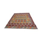 Kilim afgański Chobi 194x299 dywan Kilim ręcznie tkany