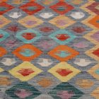 Kilim afgański Chobi 194x299 dywan Kilim ręcznie tkany