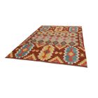 Dywan Kilim wełniany Chobi 202x298 ręcznie tkany Kilim afgański