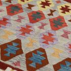 Dywan Kilim wełniany Chobi 202x298 ręcznie tkany Kilim afgański