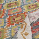 Kilim afgański Chobi 252x301 dywan Kilim ręcznie tkany