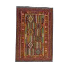 Dywan Kilim wełniany Chobi 204x294 ręcznie tkany Kilim afgański
