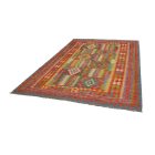 Dywan Kilim wełniany Chobi 204x294 ręcznie tkany Kilim afgański